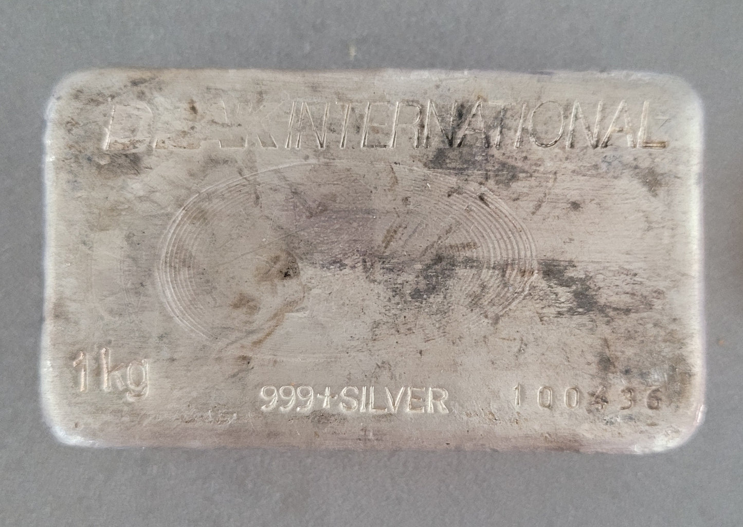 Deak International 1kg Silver Bar