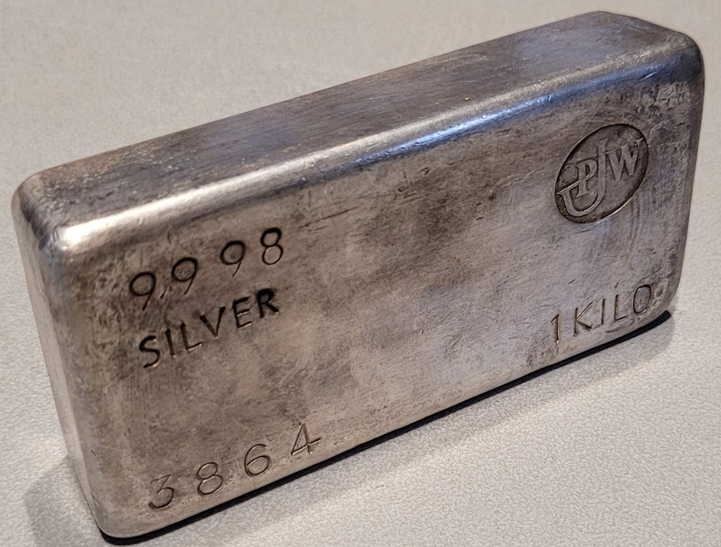 PJW 1kg Silver Bar