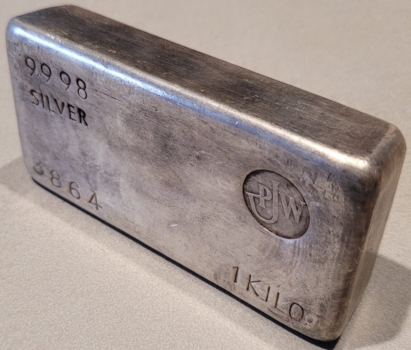 PJW 1kg Silver Bar