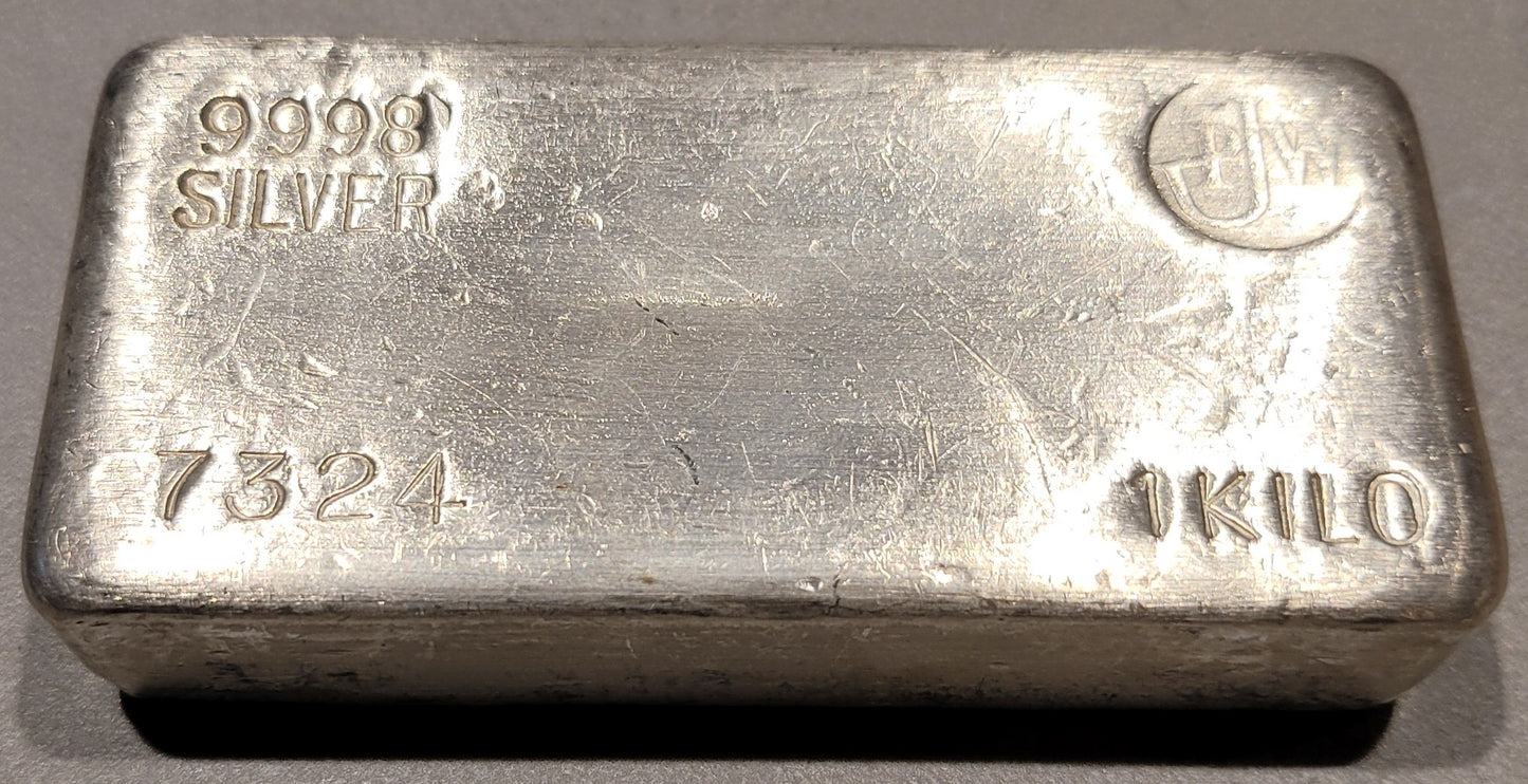 PJW 1kg Silver Bar