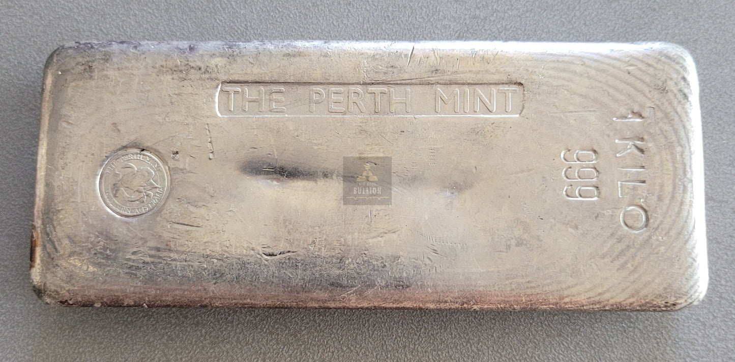 Perth Mint 1Kilo Series 1 Silver Bar