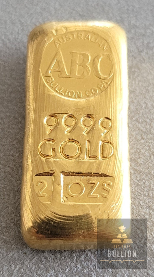 ABC 2oz Vintage Gold Bar
