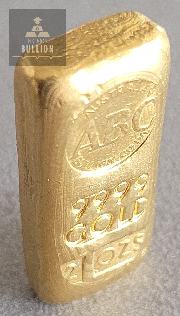 ABC 2oz Vintage Gold Bar